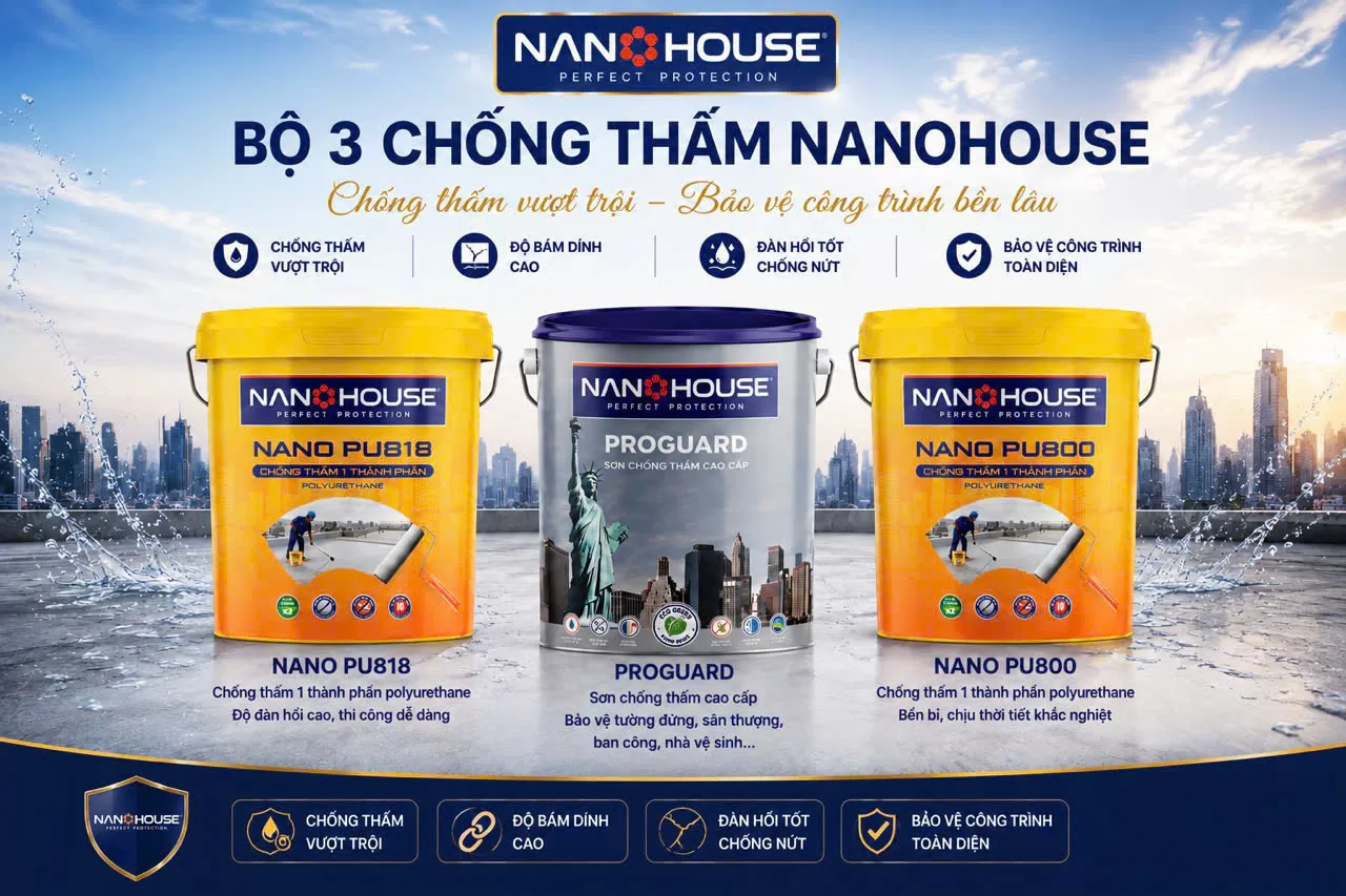 Đặc điểm nổi bật của Sơn chống thấm cao cấp ECO PROGUARD – NA6