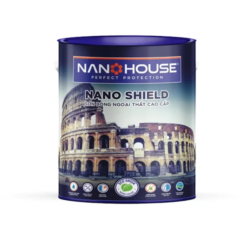 Sơn bóng ngoại thất cao cấp ECO NANO SHIELD – NA3