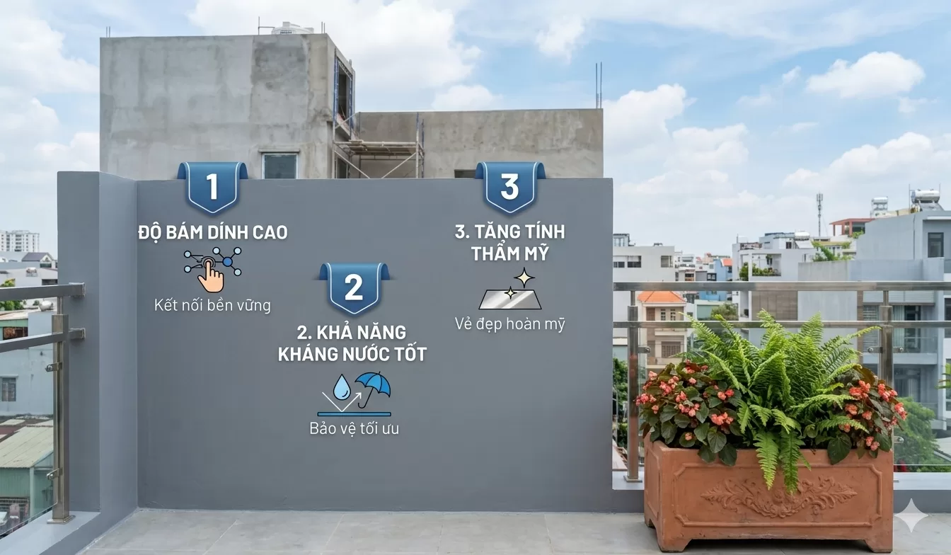 Sơn chống thấm gốc dầu - NanoHouse 01