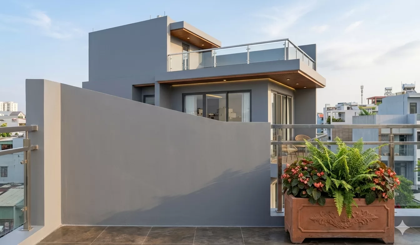 Sơn chống thấm gốc dầu - NanoHouse 02