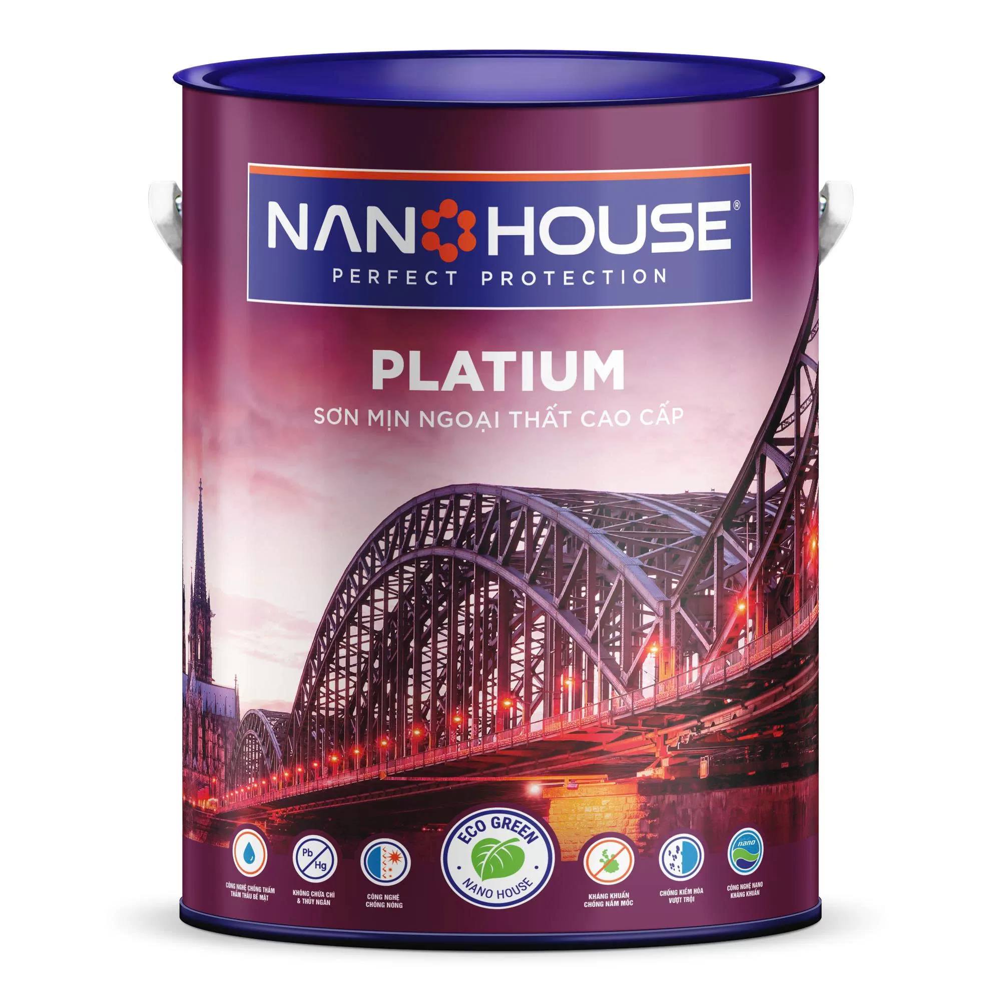 Giới thiệu về Sơn mịn ngoại thất cao cấp ECO PLATIUM – NA4