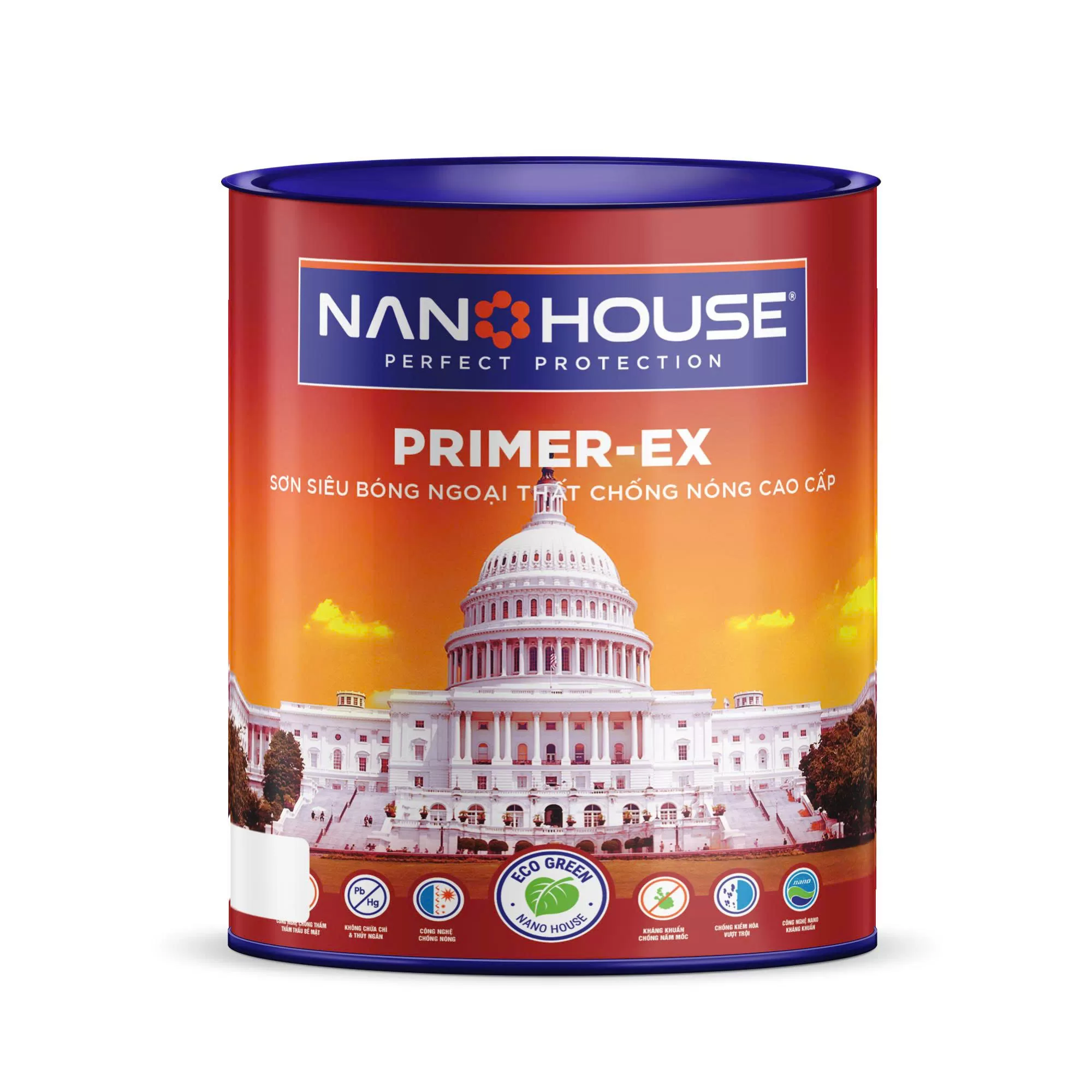 Giới thiệu về Sơn siêu bóng ngoại chống nóng cao cấp ECO PRIMER EX – NA2