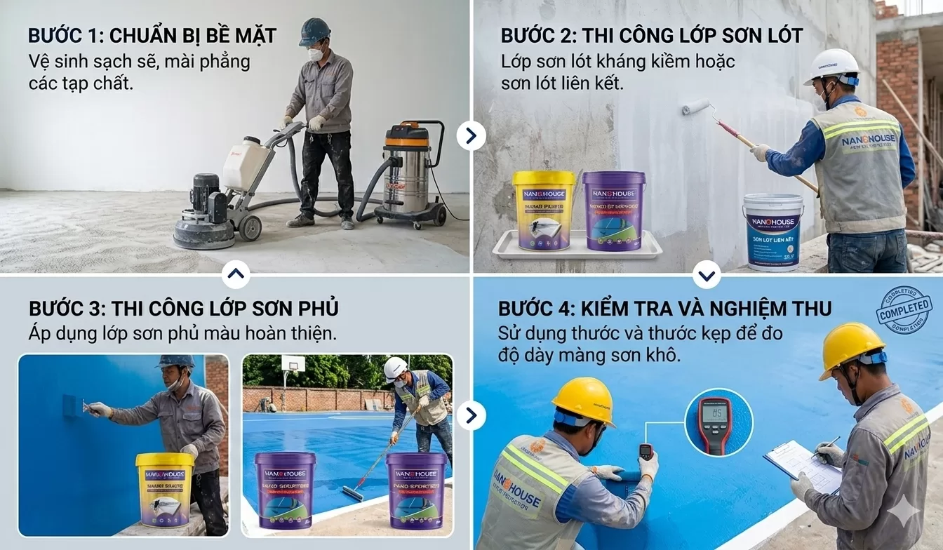 Thi công sơn chống thấm.01