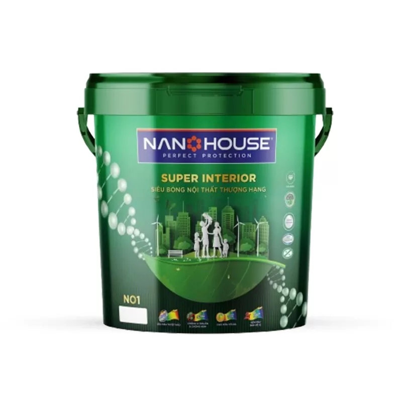 Sơn siêu bóng nội thất thượng hạng SUPER INTERIOR - NO1