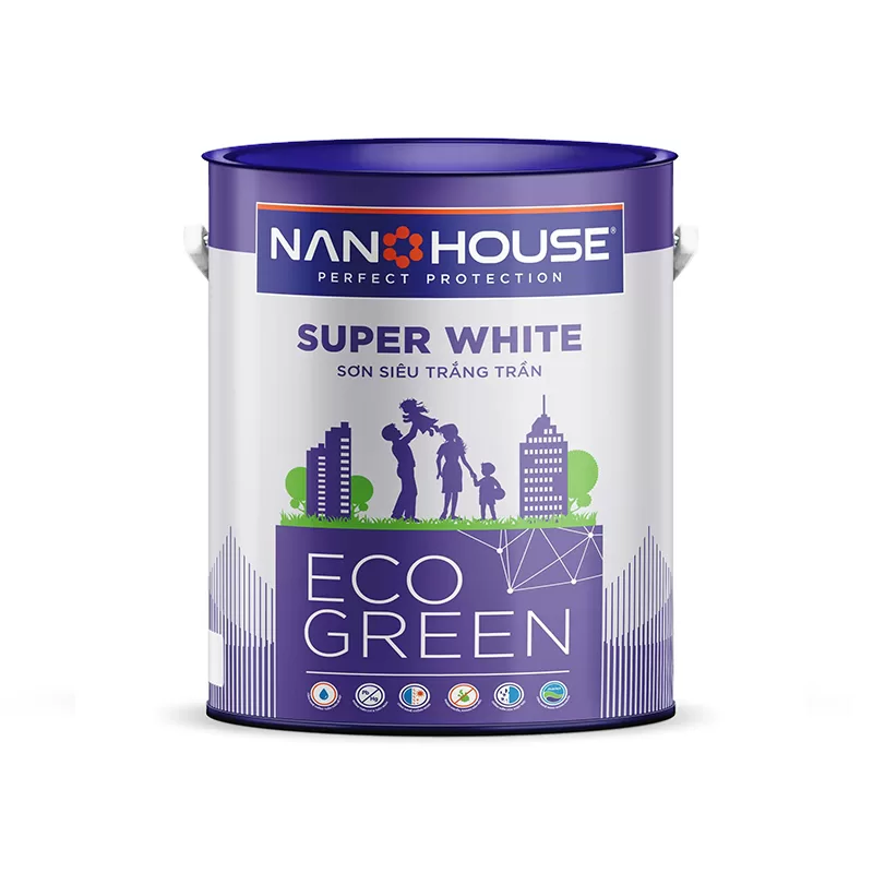 Sơn siêu trắng trần ECO SUPER WHITE – NO6