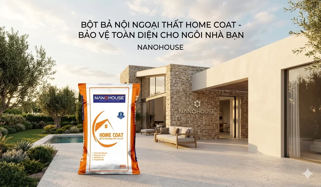 Bột bả tường chất lượng cao