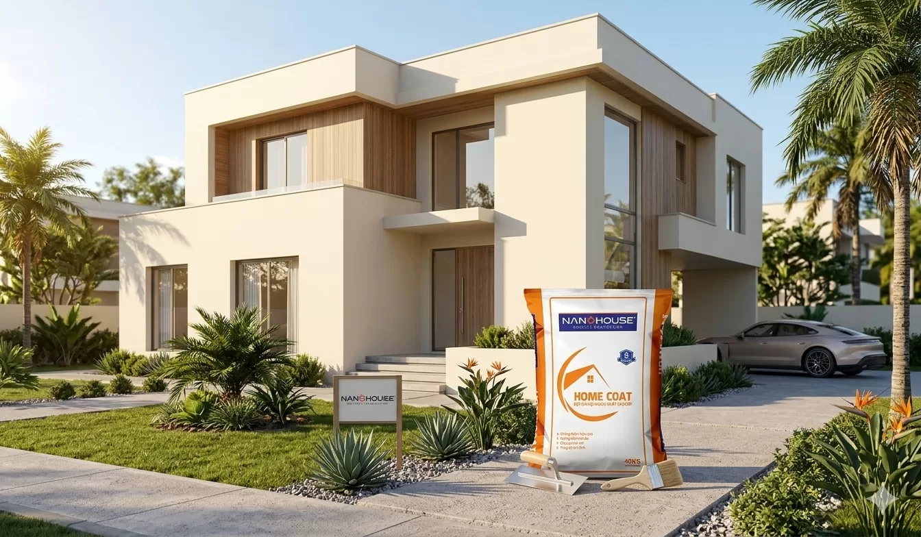 Bột chống thấm tường - Nanohouse 02