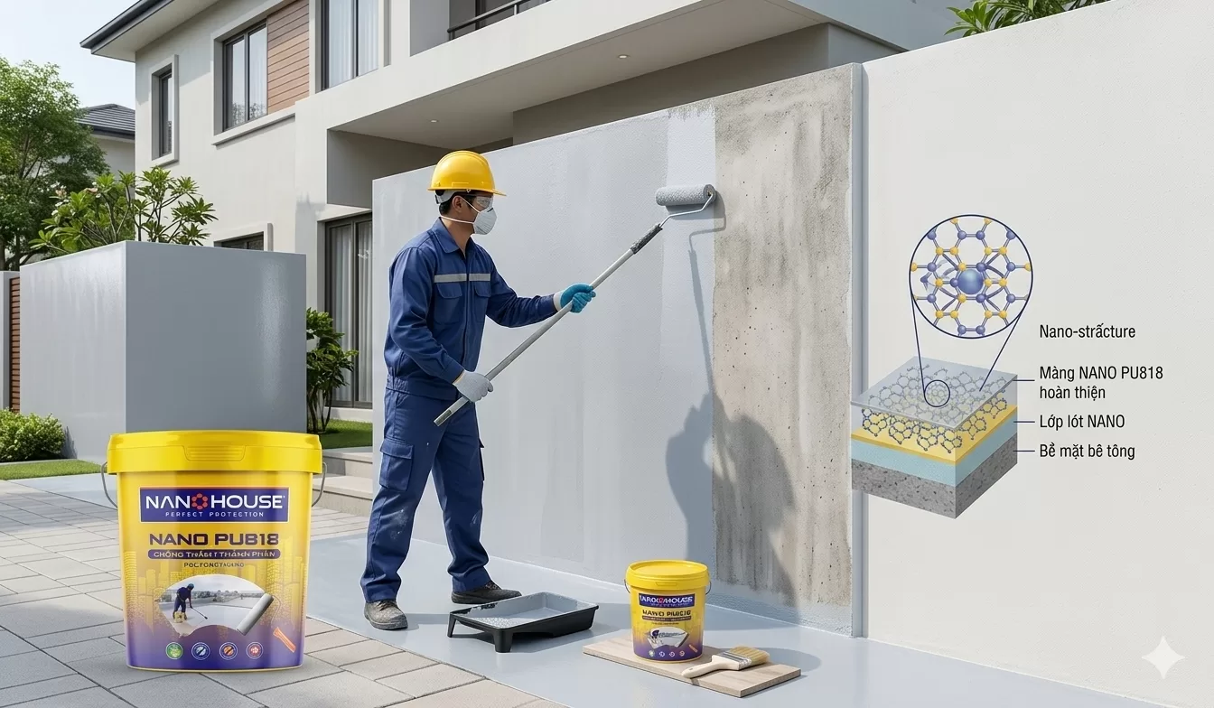 Chống thấm một thành phần - NanoHouse 03