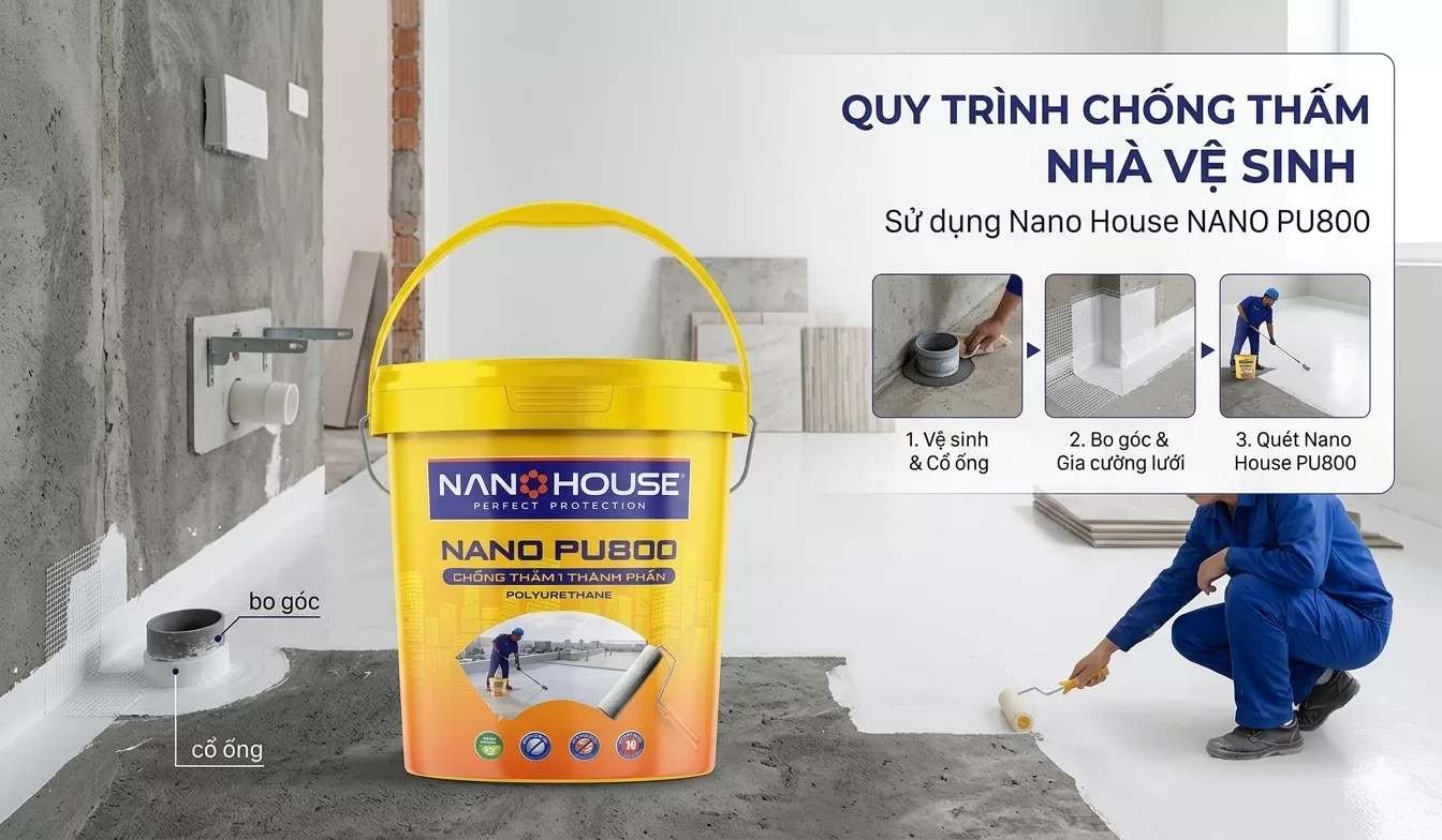 Chống thấm nhà vệ sinh - Nanohouse 02
