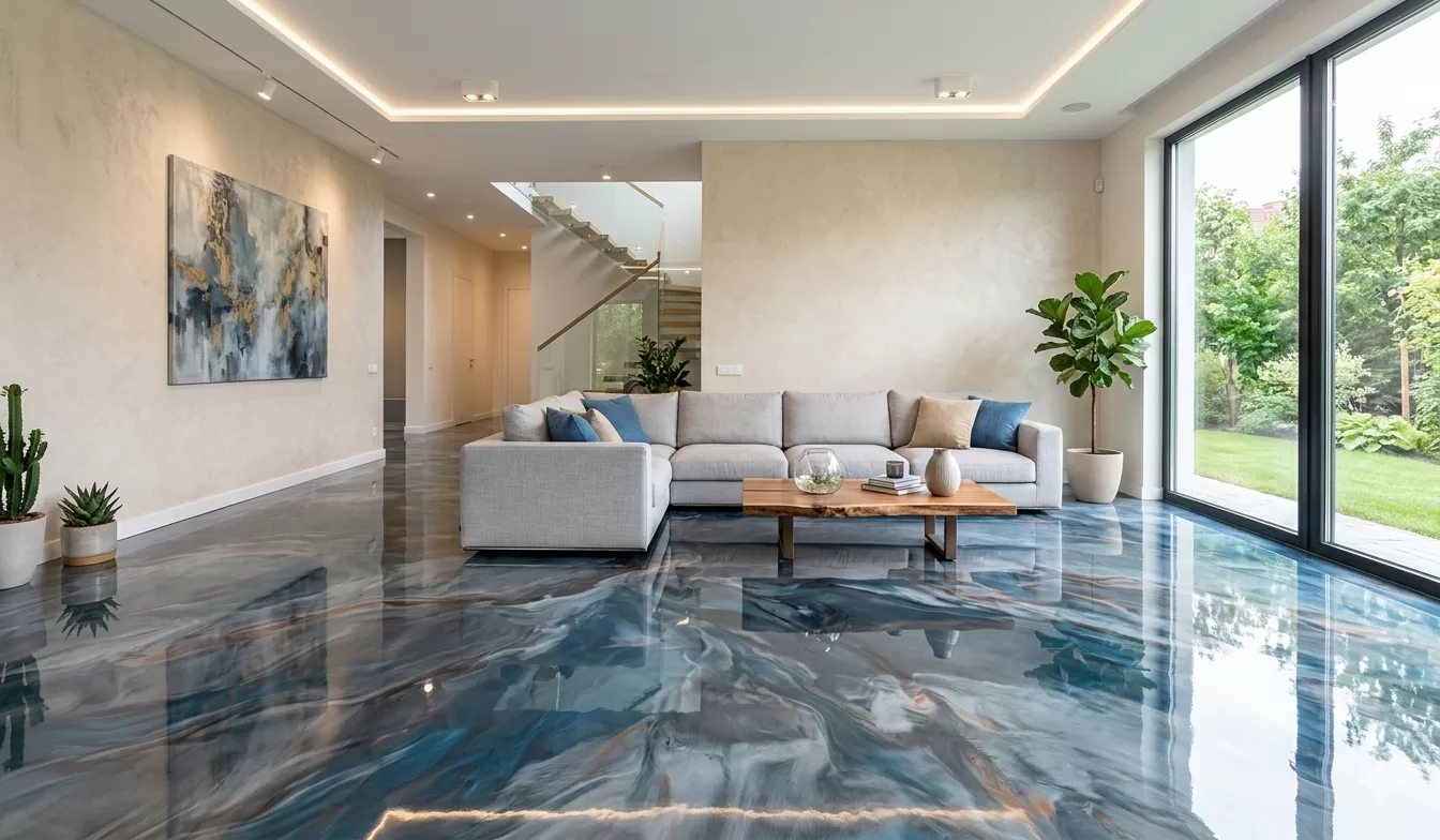 Chống thấm sàn với sơn epoxy 01