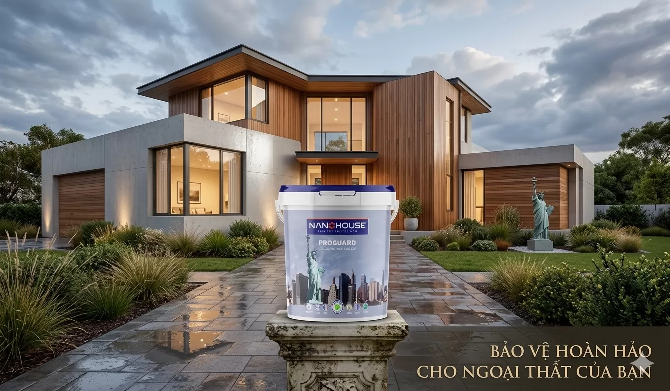 Chống thấm tường ngoài tròi - NanoHouse 01