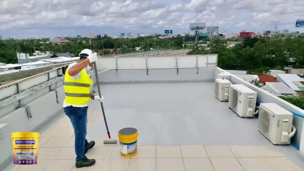 Giá sơn chống thấm ngoài trời - NanoHouse 02