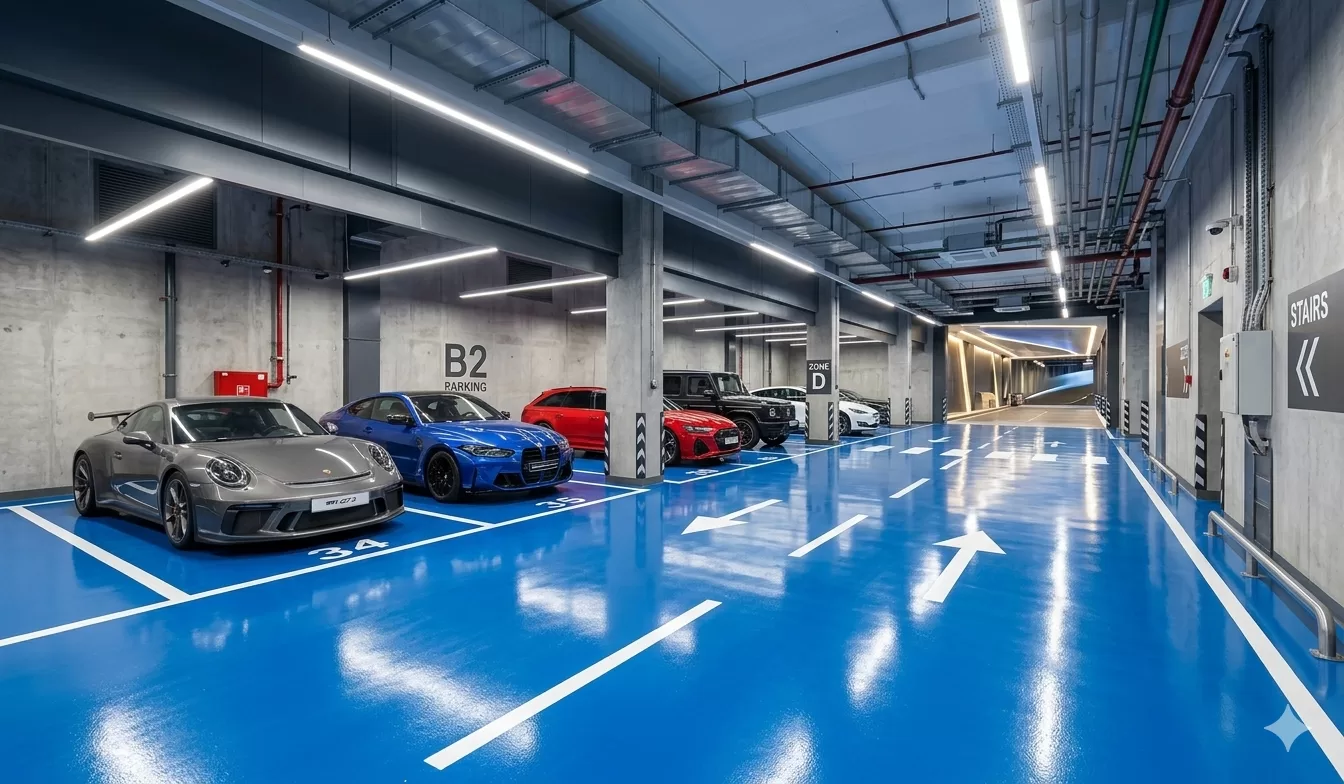 Sàn epoxy công nghiệp - Nanohouse 01