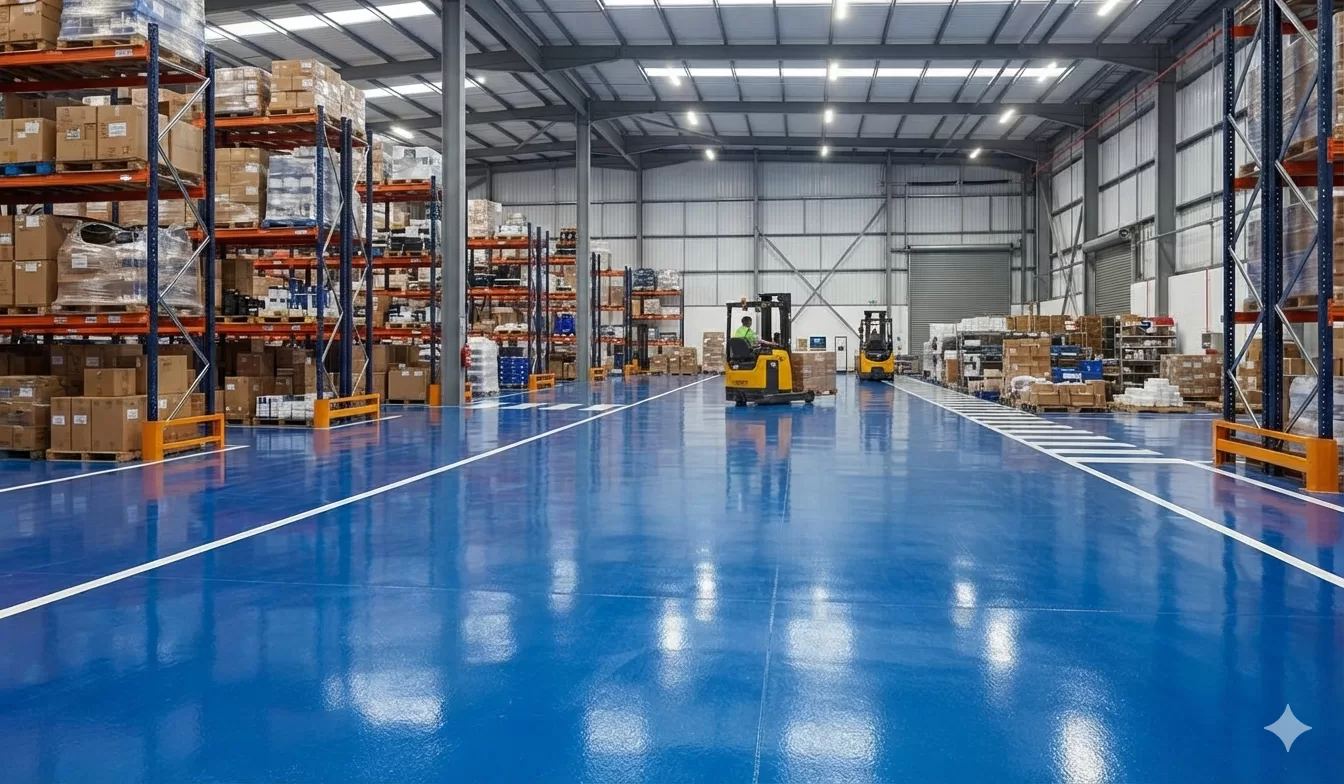 Sàn epoxy công nghiệp - Nanohouse 02