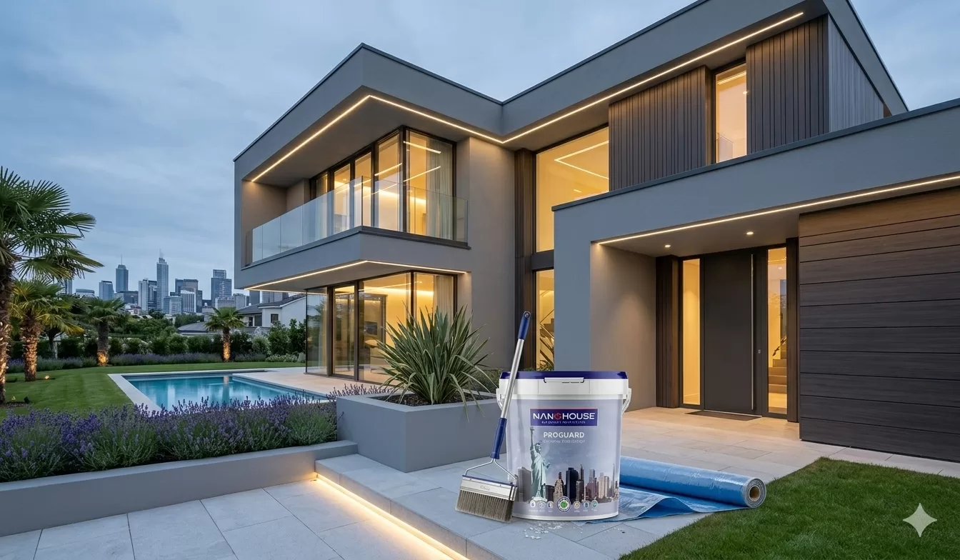 Sơn chống thấm màu - Nanohouse 01