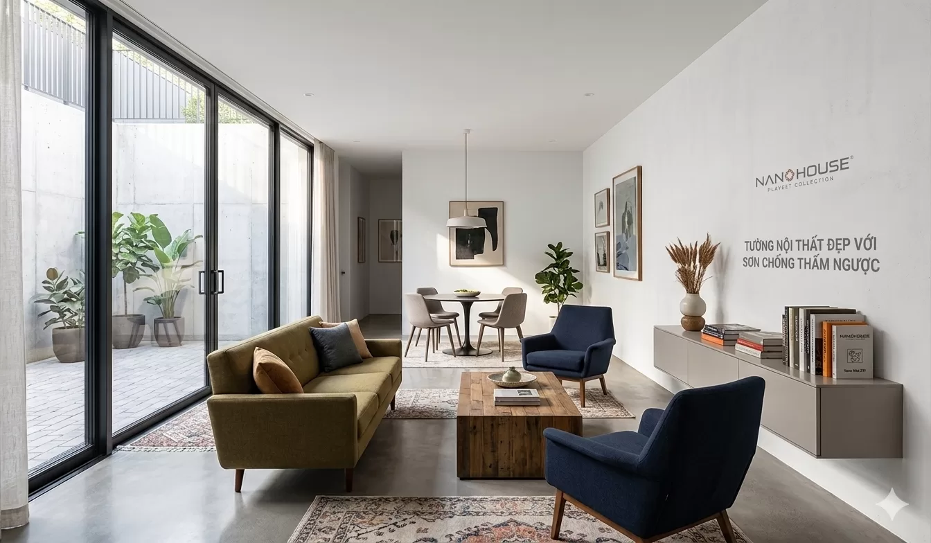 Sơn chống thấm ngược - NanoHouse 01
