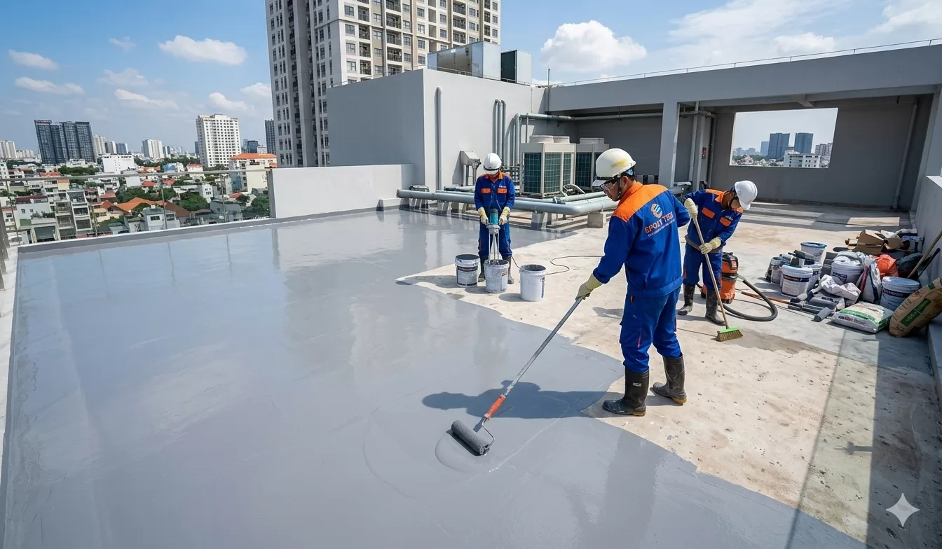 Sơn epoxy chống thấm- NanoHouse 03