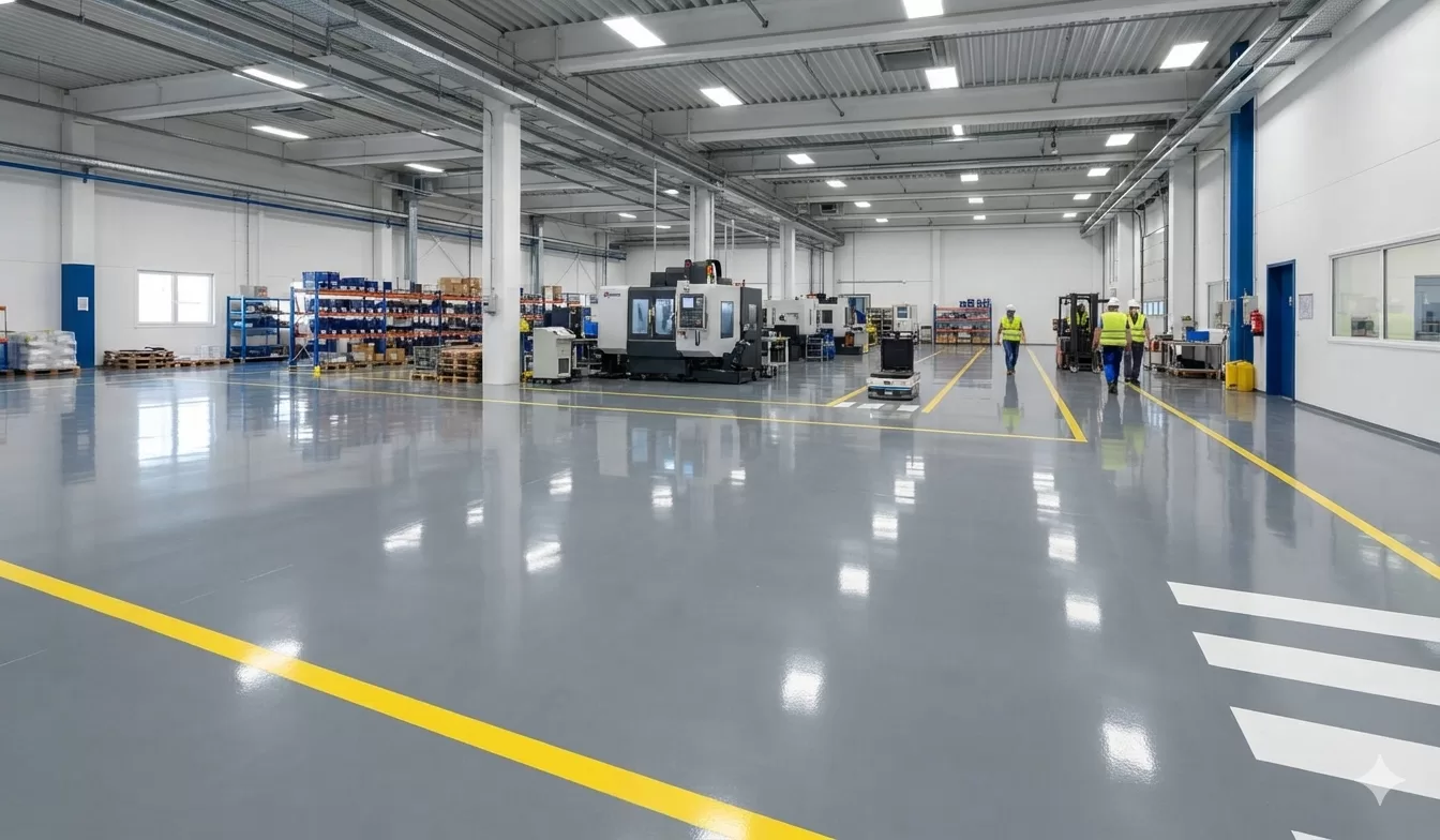 Sơn nền epoxy 2 thành phần 01