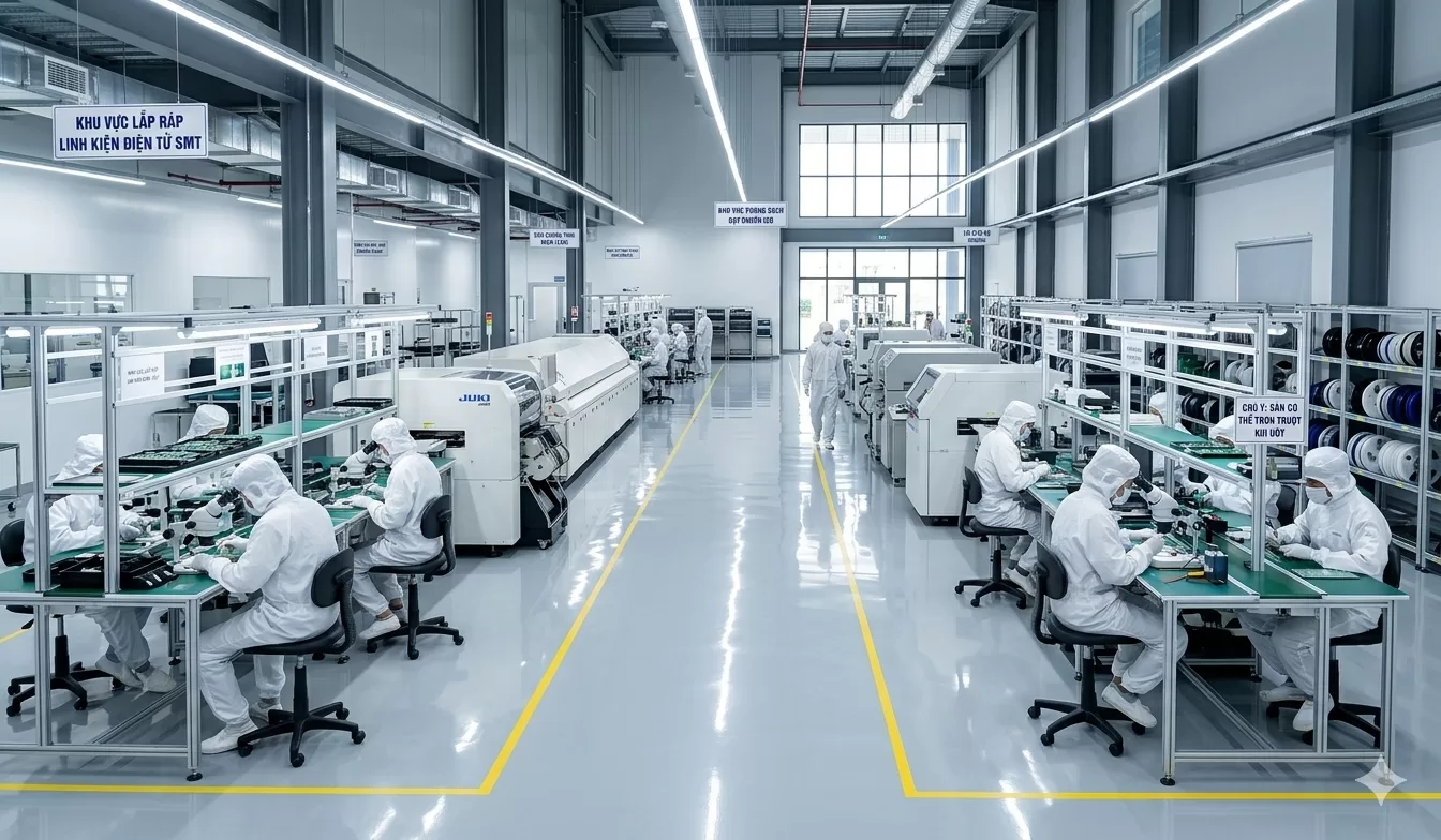 Sơn nền nhà xưởng - NanoHouse 02