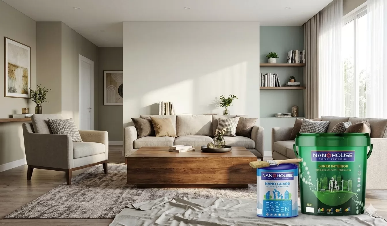 Sơn nội thất tốt - Nanophouse 02