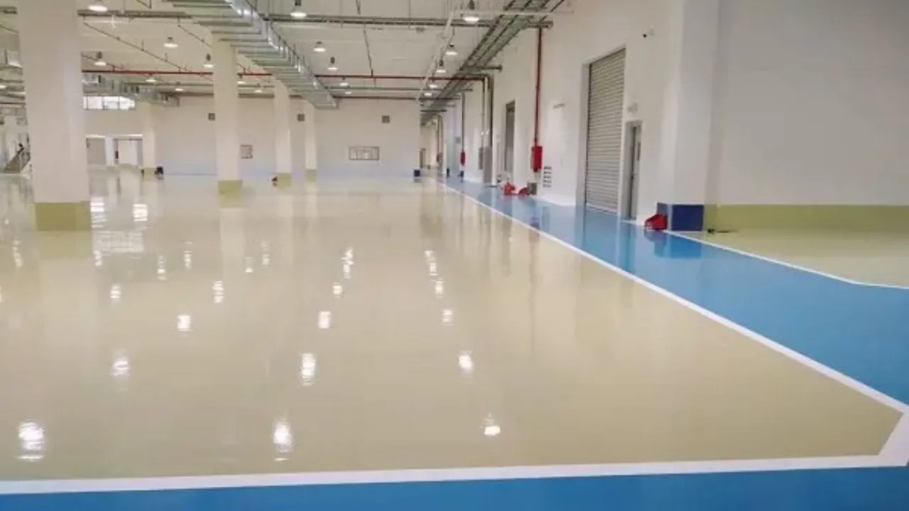 Sơn sàn nhà xưởng epoxy 02