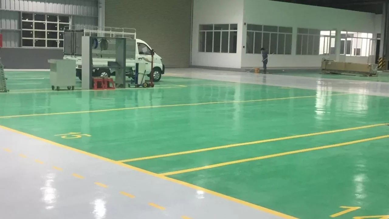 Sơn sàn nhà xưởng epoxy 03