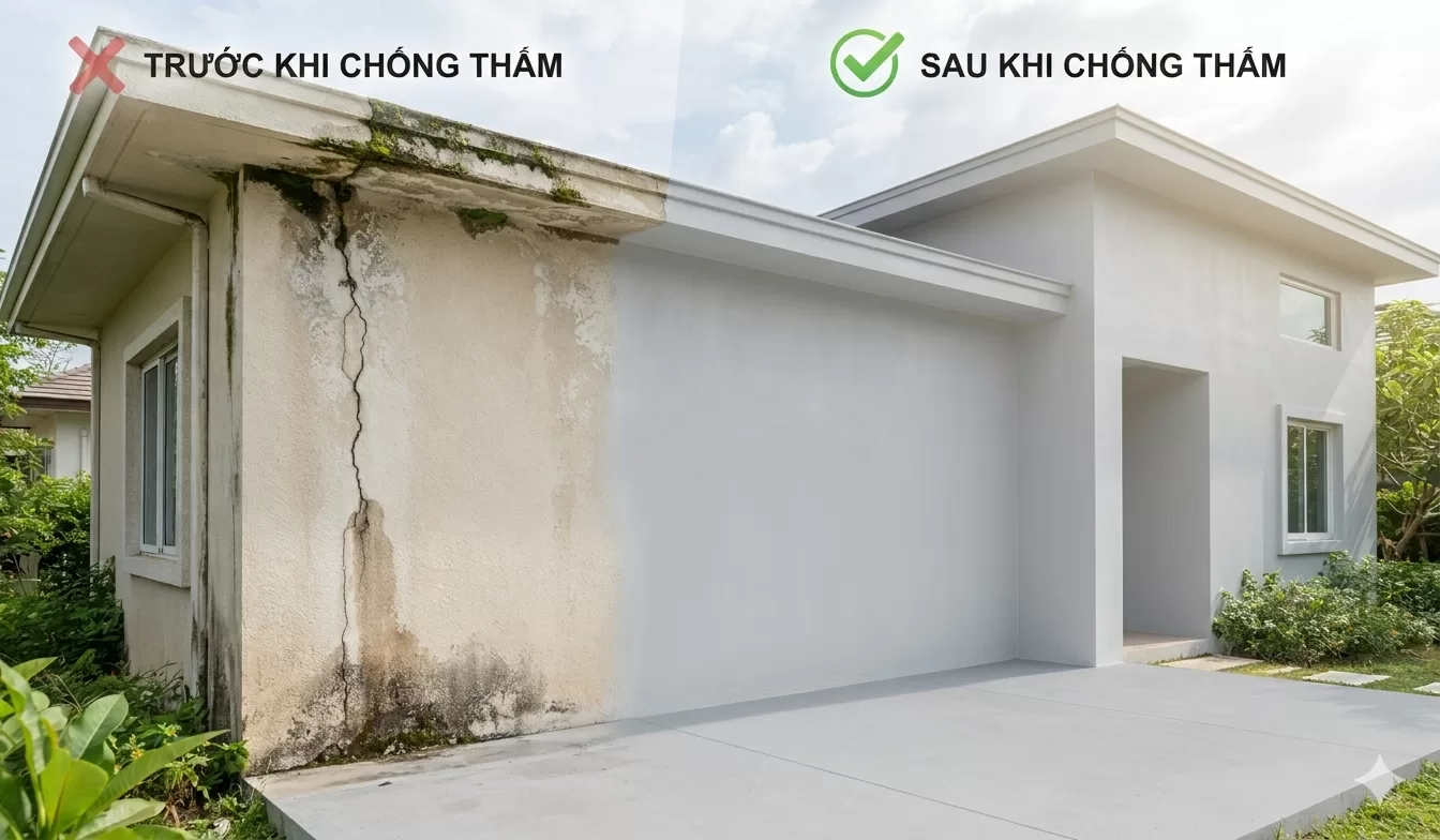 Sơn xịt chống thấm